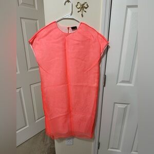 Fendi Coral Midi Dress
